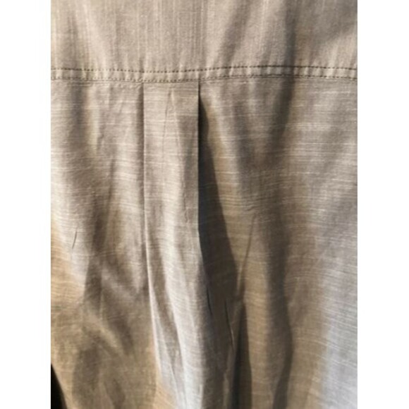 Timberland Button-Down Shirt Mens Sz XXL Tan Long Sleeve Cotton Rugged gorpcore - Picture 4 of 9